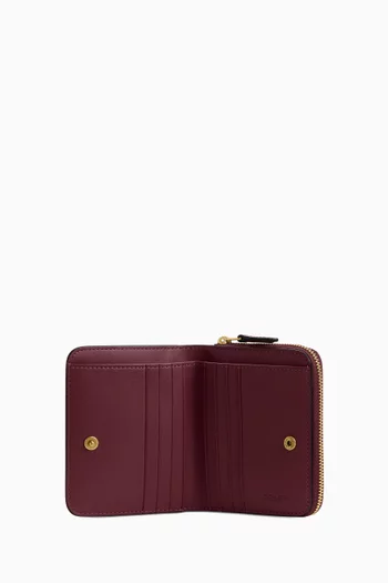 New York Billfold Wallet in Glazed Leather