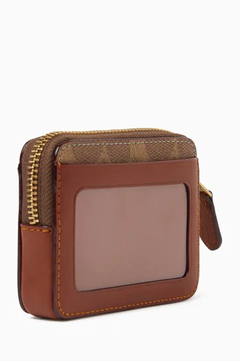Essential Chain Card Case in Signature UpcraftedLeather
