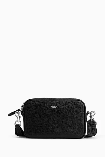 Radio Camera Bag in Leather