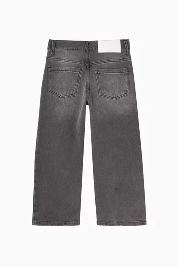 Bow Detail Jeans in Denim