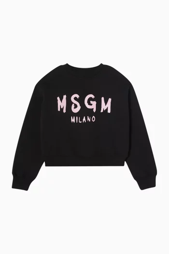 Logo Sweatshirt in Cotton
