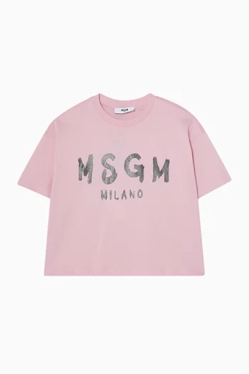 Logo T-Shirt in Cotton