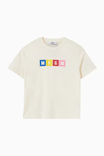 Logo T-shirt in Cotton