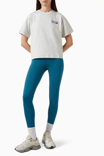 Athletics Premium Logo T-shirt in Cotton