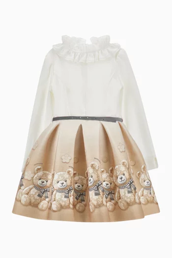 Teddy Pleated Dress