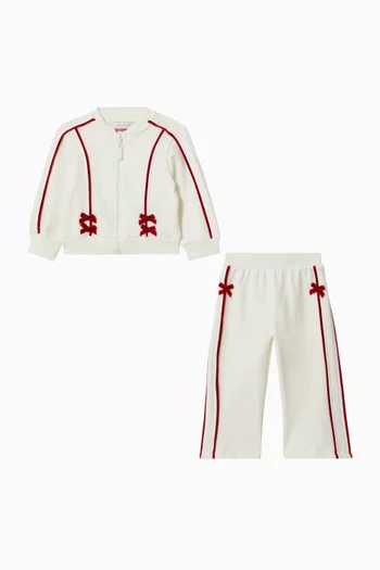 Bow-detail Tracksuit