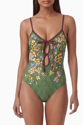 Phyllis Scoop One-piece Swimsuit