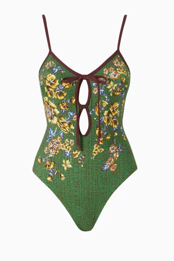 Phyllis Scoop One-piece Swimsuit