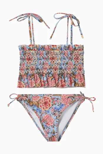 Iliana Shirred Bikini