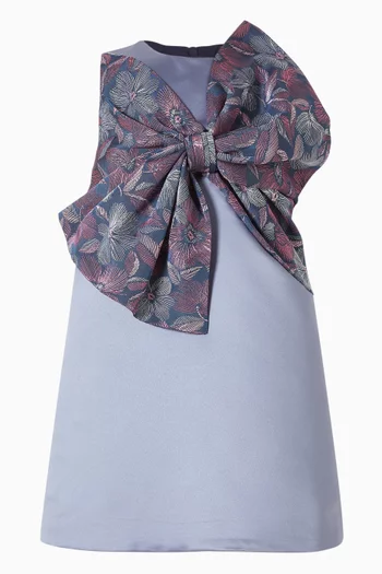 Giant Bow Shift Dress