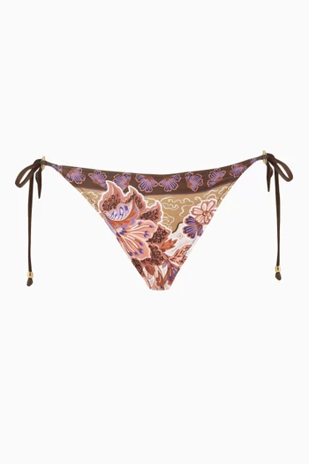 Alex Scarf-print Bikini Briefs