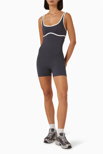 Solis Bike-short Playsuit in Active Lite