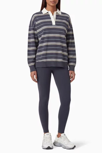 Strata Striped Rugby Sweater