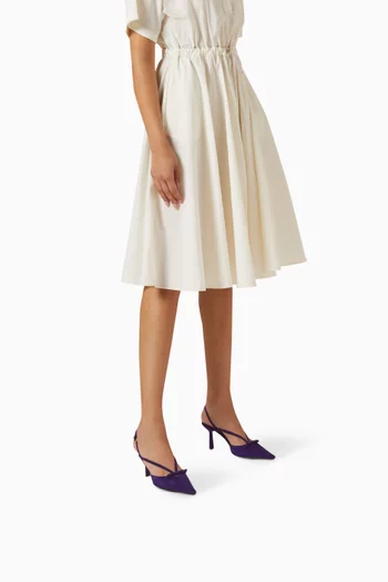 Slingback 75 Pumps in Suede