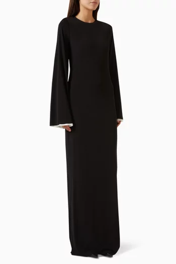 Jenna  Maxi Dress in Double Jersey