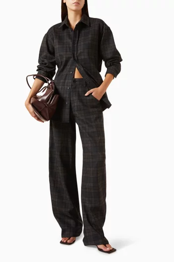 Anne Tartan Check Tailored Shirt