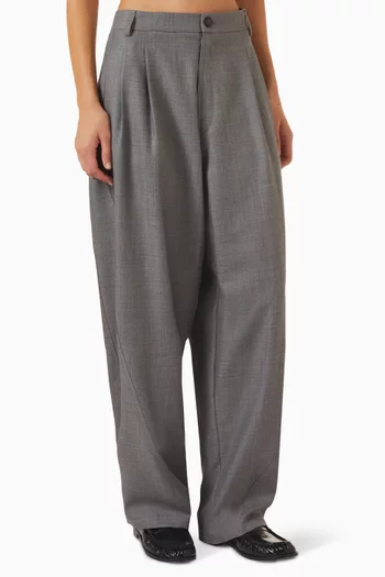 Phebe Wide-leg Pants in Cashmere Blend