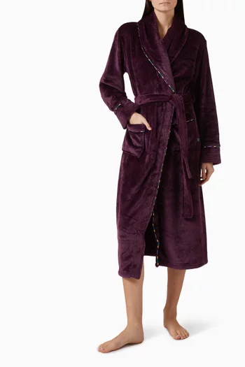 Belted Robe in Fleece