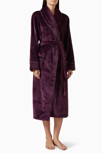 Belted Robe in Fleece