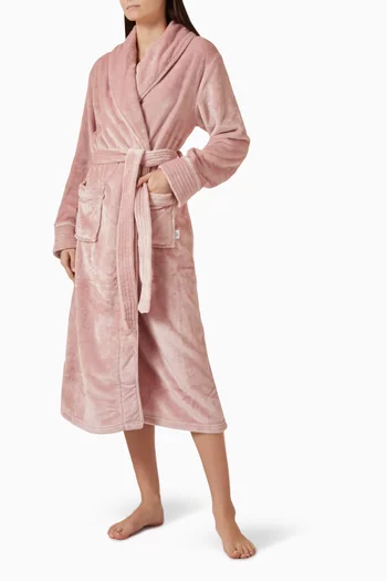 Belted Robe in Fleece