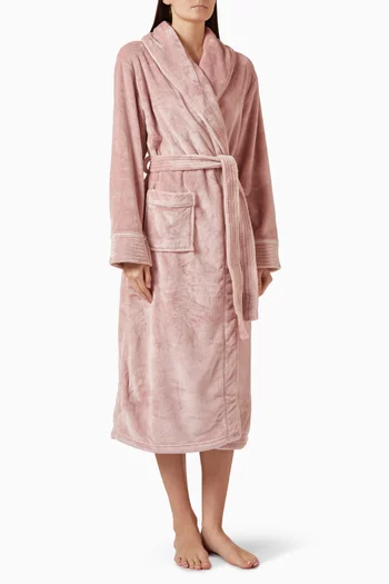 Belted Robe in Fleece