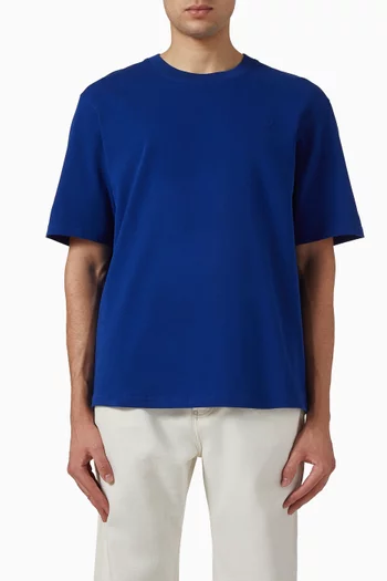 Embossed Ami de Coeur T-shirt in Cotton