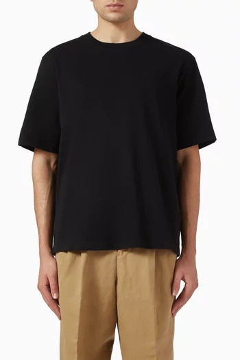Ami de Coeur Embossed T-shirt in Cotton