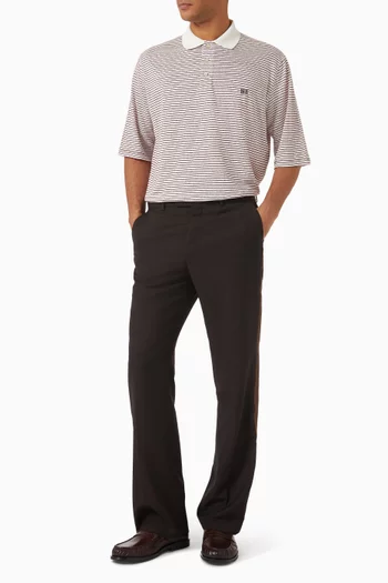 Bask Striped Polo T-shirt