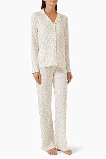 Pointelle PJ Set in Cotton