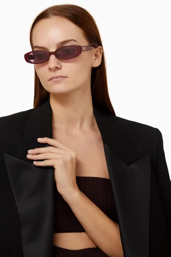 نظارة شمسية ريو بإطار مربع أسيتات