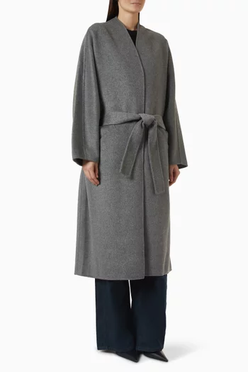Oversized Harrow Coat in Wool Blend
