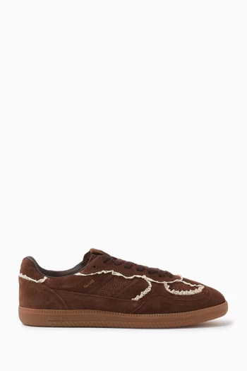 TB.490 Crochet Low-top Sneakers in Leather