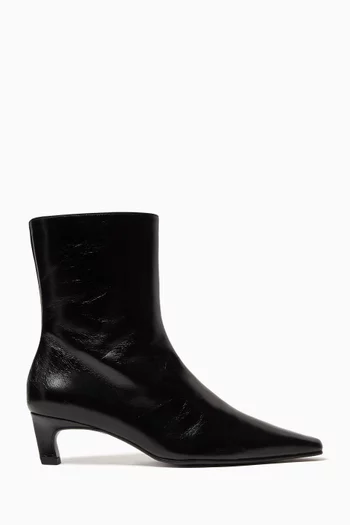 Ambar Rift 50 Ankle Boots in Leather