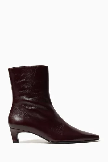 Ambar Rift 50 Ankle Boots in Leather