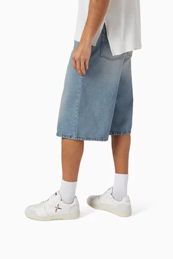 Dice Lo Bee Bird Sneakers in Leather & Suede