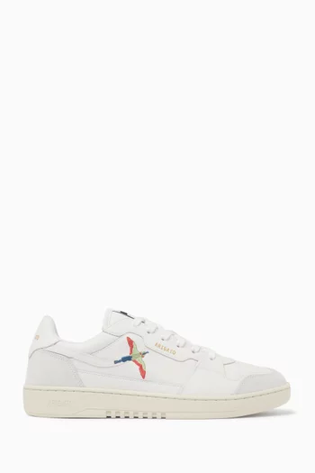 Dice Lo Bee Bird Sneakers in Leather & Suede