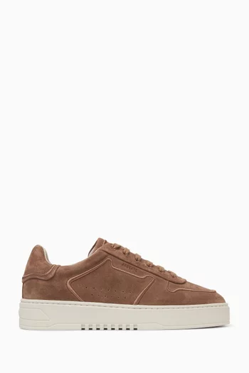 Orbit Embroidered Sneakers in Suede