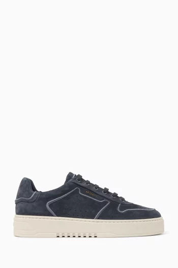 Orbit Embroidered Sneakers in Suede