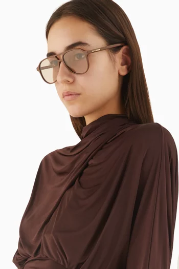 Scout Aviator Sunglasses in Acetate