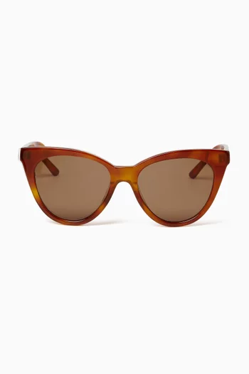 Isabella Cat-eye Sunglasses in Acetate