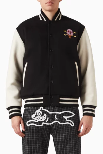 Cones & Bones Varsity Jacket