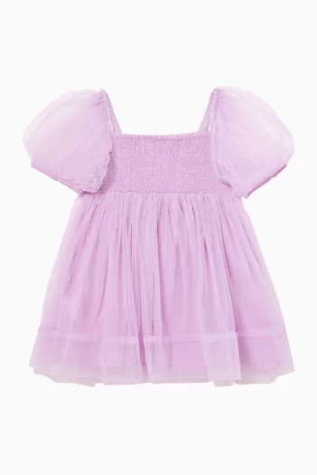 Sequin-Embellished Tulle Dress
