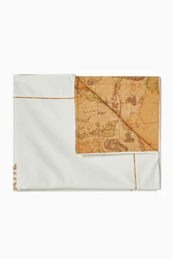 Geo Map Baby Blanket