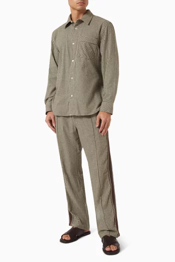 Checko Piano Shirt in Cotton-flannel