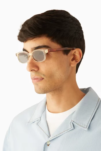 Le Bucheron Sunglasses in Italian Mazzucchelli Acetate
