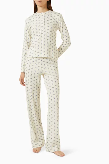 Clairon Long Pyjama Set