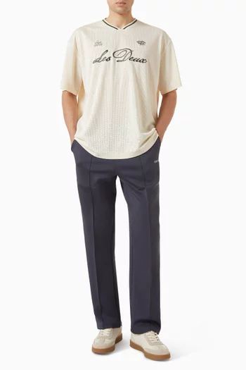 Mesh T-shirt in Knit