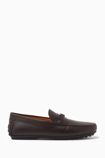 City Gommino Loafers in Leather
