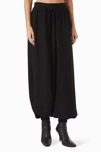 Balloon Pleated Pants