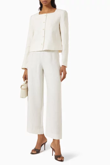 Emma Jacket in Linen
